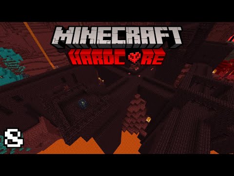 I FINALLY Found a Nether Fortress! - Minecraft Hardcore #8