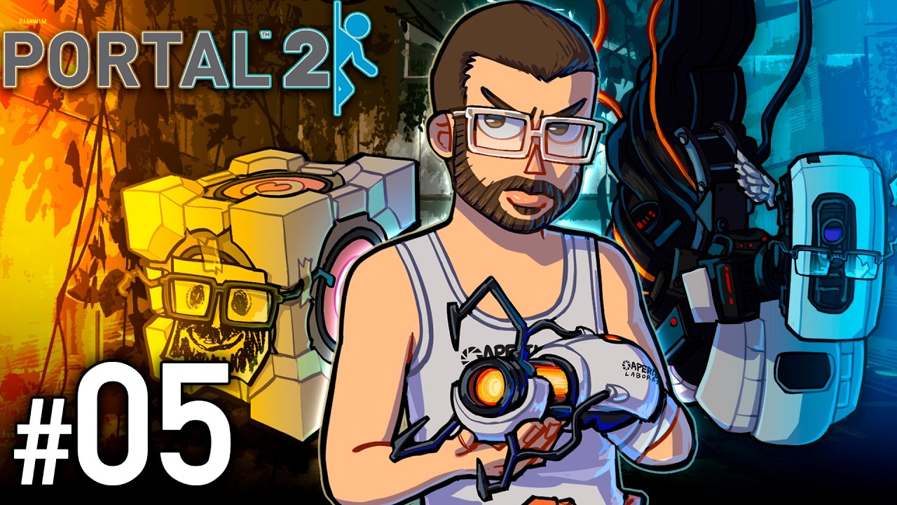 o tamanho ideal do jamal 🕺 - Portal 2 #5