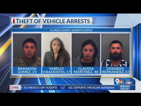 4 arrested in connection with trailer theft