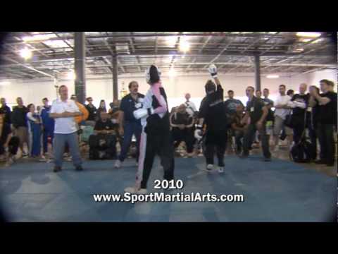 Nicole Pelland v Chelsey Nash - Women's sparring run-offs - 2010 Ocean States