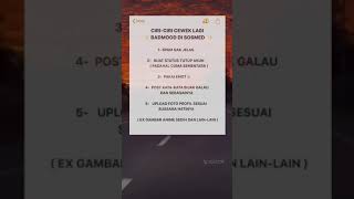 Download lagu CIRI CIRI CEWEK BADMOOD DI SOSMED #shorts mp3 Download lagu CIRI CIRI CEWEK BADMOOD DI SOSMED #shorts mp3