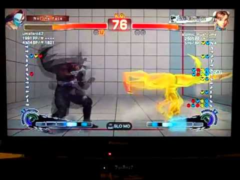SSF4 AE v2012 Ranked - umataro42 (Vega) vs atomic_mushrume (Chun Li)