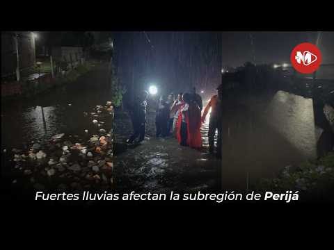 Inundaciones en La Villa del Rosario por lluvias en Zulia