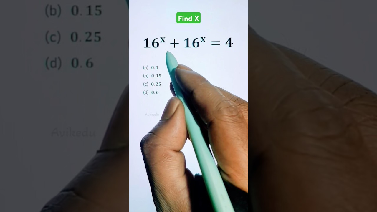 Simplifying exponent with variable #shorts #maths