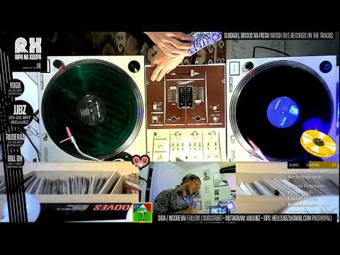 12 de novembro - Dia Mundial do HIP HOP - 3 horas de RAP 100% vinil