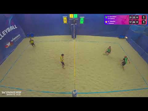 13:25 D.Korobkov / V.Kushch - A.Zabuha / I.Ivanov | Winners Beach Volleyball