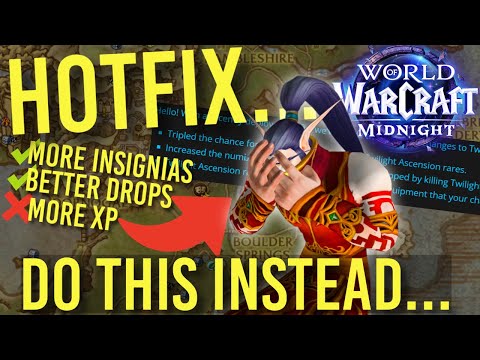 HOTFIX! How to Level in Prepatch Instead of Using the Midnight Event World of Warcraft Midnight