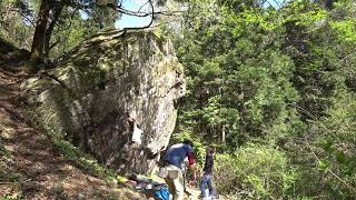 裏御岳 おむすび岩 ミジララテスタ[初段]