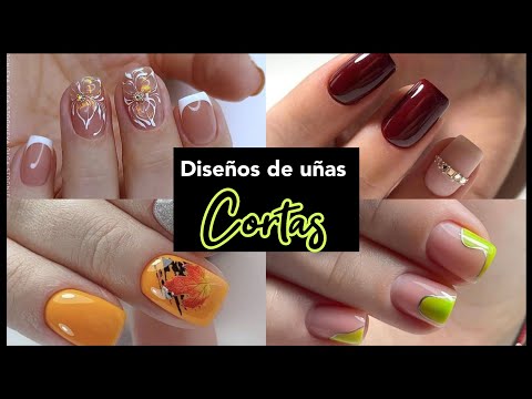 DISEÑOS DE UÑAS CORTAS 2023-24 #diseñosdeuñas #uñasdecoradas #gelish #nails #desingnails #uñas2023