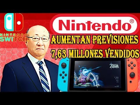 IMPRESIONANTES RESULTADOS ARROJA NINTENDO EN SU INFORME TRIMESTRAL. ¡SWITCH ESTÁ IMPARABLE!