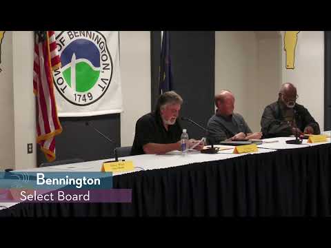 Bennington Select Board 2 9 26