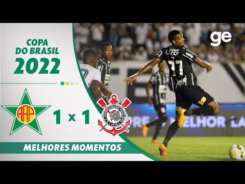 PORTUGUESA-RJ 1 X 1 CORINTHIANS| MELHORES MOMENTOS | 3ª FASE DA COPA DO BRASIL 2022 | ge.globo