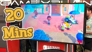 20 Minutes of Animal Crossing: New Horizons Gameplay! (PAX East 2020)