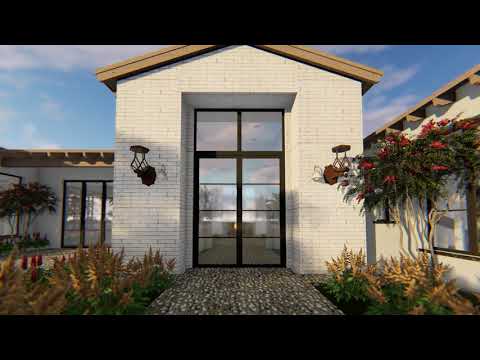 Sanna House | Modern Ranch Hacienda