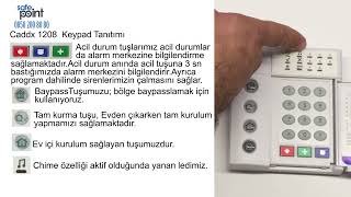 Caddx Led Keypad Kullanımı