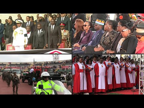 Kenya's Ruto joins crowds at state funeral for opposition leader Odinga | AFP