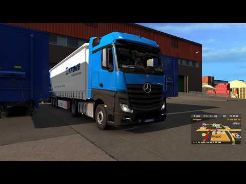ETS2 MP Mercedes Actros MP4 1845 Szeged - Hunedoara
