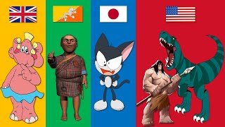Cartoons From Different Countries | Pt.79
