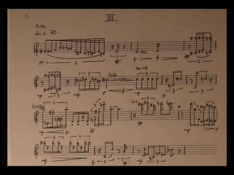 Andrew Toovey - Veiled Wave 1 for flute