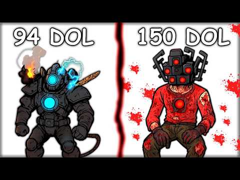 Comparison of The Most Painful Moments in Skibidi Toilet!