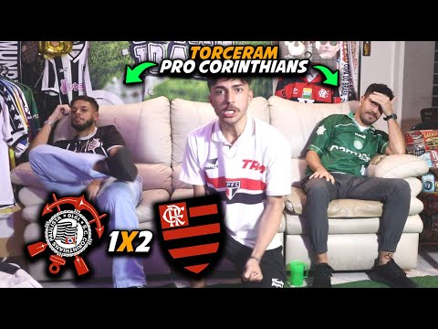 React Corinthians 1x2 Flamengo | Highlights | Goals | Brasileirão