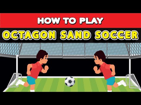How to Play Octagon Sand Soccer | (an amalgamation of UFC fighting and beach soccer.)
