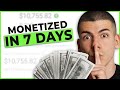 How to Get Monetized on YouTube in 1 Week (100% Working)