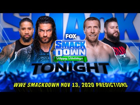 WWE Smackdown November 13, 2020 Predictions.