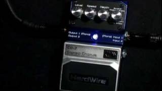 Video thumbnail for Hardwire CR-7 Stereo Chorus by ProGuitarShopDemos