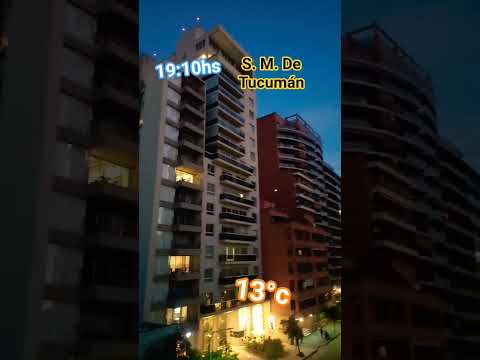 Atardecer En El Centro de Tucumán