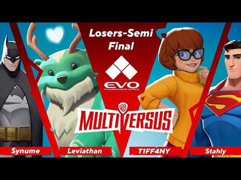 Synume & Leviathan Vs. T1FF4NY & Stahly | Loser's Semi-Finals | MultiVersus EVO 2022