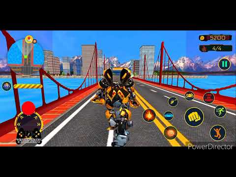 Flying Helicopter Robot Car Transform (Andro Action Game Studio) Android Gameplay #Bumblebee