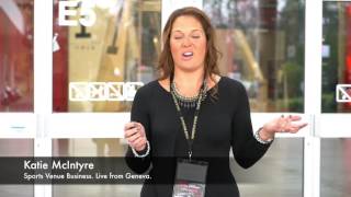 Sports Venue Business Founder & CEO Katie McIntyre reports ‘live’ from ISC 2016