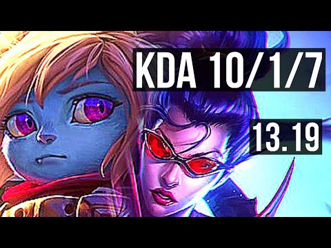 POPPY vs VAYNE (TOP) | 10/1/7, 2.3M mastery, 1000+ games, Dominating | NA Master | 13.19