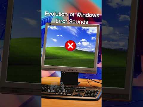 Evolution of Windows Error Sounds! (1985-2025)