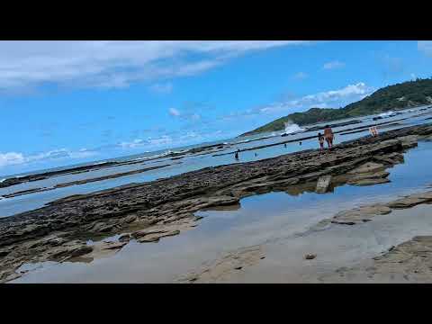 Caminhada na praia Enseada dos Corais/Cabo de Santo Agostinho/PE/BR. #turismo 
