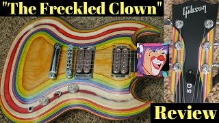 Video thumbnail for "The Freckled Clown"  Guitar | 2009 Gibson Zoot Suit SG Rainbow | Review + Demo by The Trogly's Guitar Show