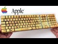 Yellowed Apple Keyboard Restoration - Yellowed Plastic Retrobright