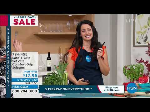 SafeTGrip Set of 2 Comfort Grip Scissors