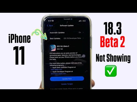 iOS 18.3 Beta 2 Not showing in iPhone 11 ~ How to Fix