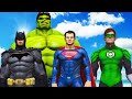 The Hulk VS Batman, Superman, Green Lantern - EPIC SUPERHEROES BATTLE