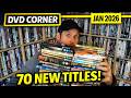 70 New DVDs Blu Rays Building My DVD BLURAY Collection Jan 2026
