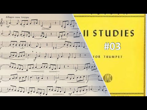 [TRUMPET ETUDE] Voisin 11 Studies for trumpet - #03 por Helder Passinho Jr.