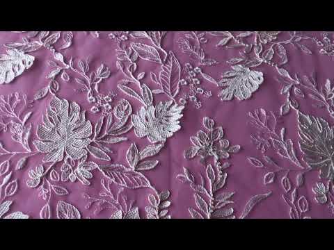 Ivory Corded Embroidery Bridal Lace – Christabelle