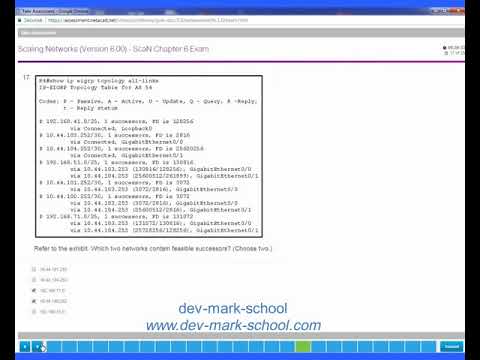 CISCO CCNA3  v6 Chapter 6 Exam Answers 2018 Full