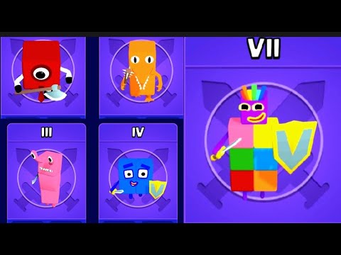 Merge Cube Number: Color Block 🔥🔥🔥🔥🔥 New Version, New level ⭐⭐⭐⭐ #mergealphabetlore