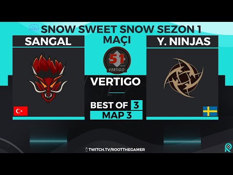 SANGAL vs. Young NINJAS  | Bo3 | Snow Sweet Snow 1 | 3. Harita Vertigo