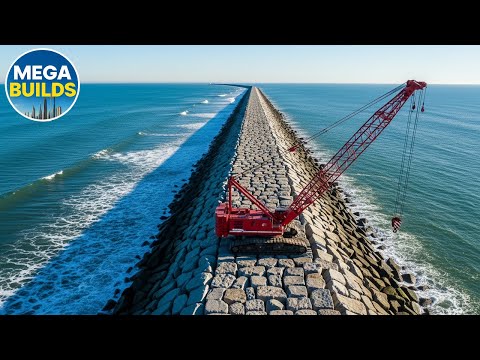 How Engineers Built a $250 Million Fortress in the Ocean!