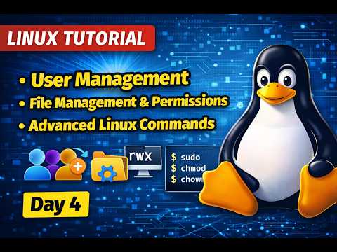 Linux Tutorial For Devops Linux Tutorial For Beginners Linux Day 4 Devops Easy