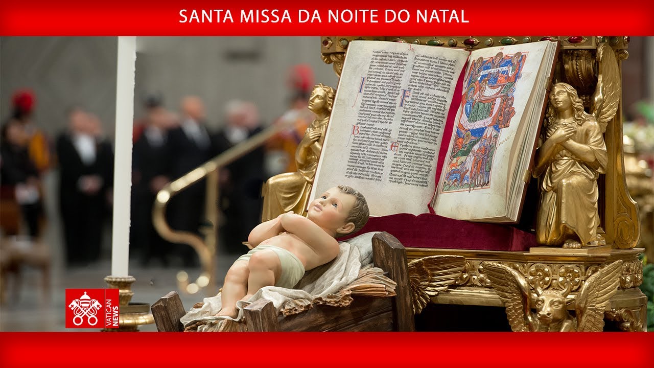 Imagem da notícia Papa Leão XIV celebra sua primeira missa de Natal; assista
